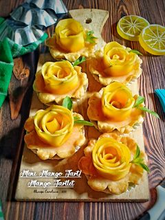 Foto resep Mini Mango Tart/ Mango Tarlet