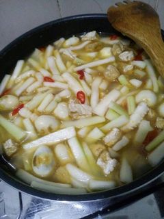 Foto resep Tumis Labu Siam, Telur Puyuh dan Tahu