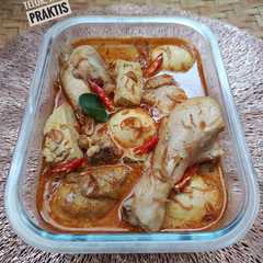 Gulai Ayam, Telur dan Tahu Praktis-レシピのメイン写真