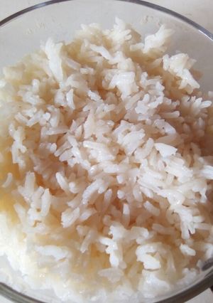 Una foto de Arroz blanco