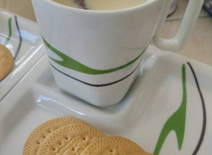 Una foto de Atole de Galleta