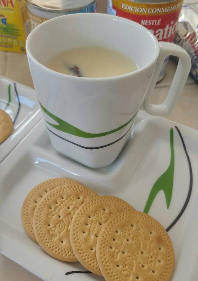 Una foto de Atole de Galleta