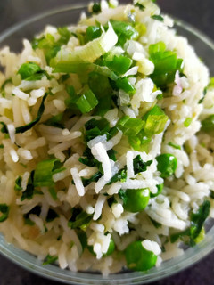 A picture of Methi Mutter Pulao.