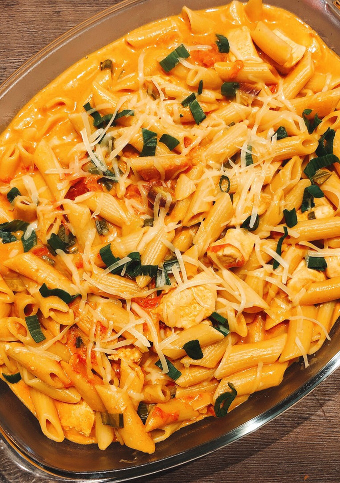 Una foto de One pot pasta mostachol