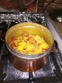 عکسی از دستور آبگوشت پلو 😅😁😜😋