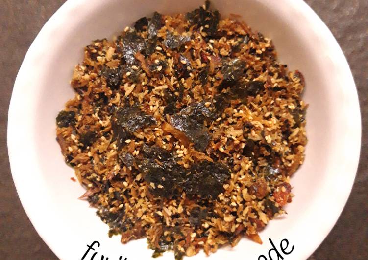 Bahan-bahan Furikake homemade Sederhana Untuk Jualan