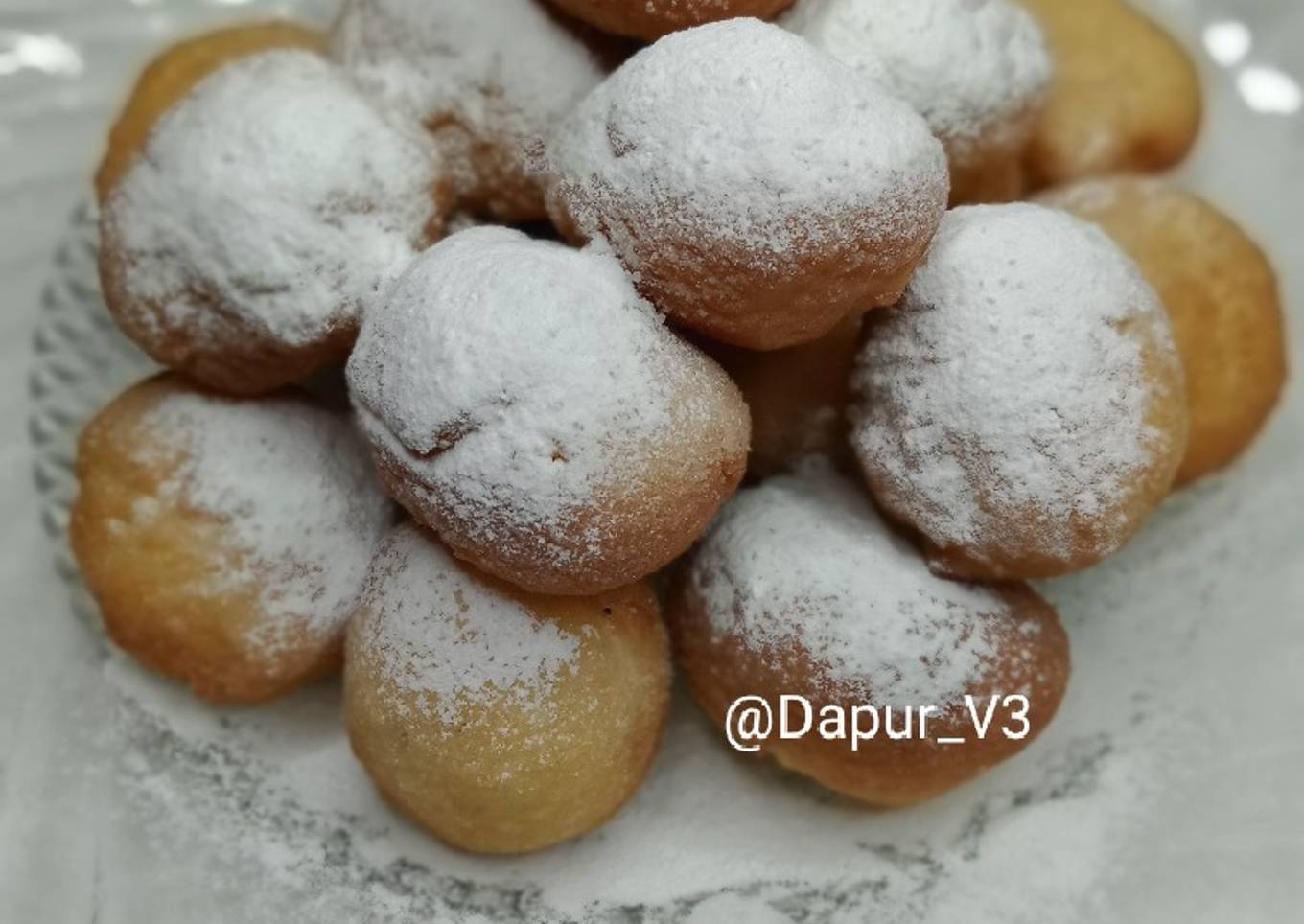 Donat ekonomis tanpa telur