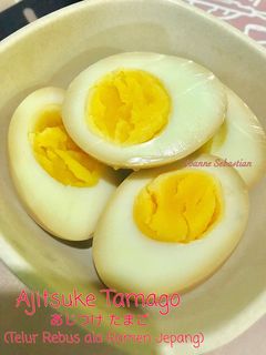 Foto resep Ajitsuke Tamago あじつけ たまご (Telur Rebus ala Ramen Jepang)