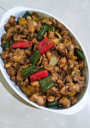 Foto resep Ayam Kentang Lada Hitam