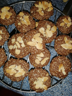 Una foto de Galletas de Cacao y Copos de avena