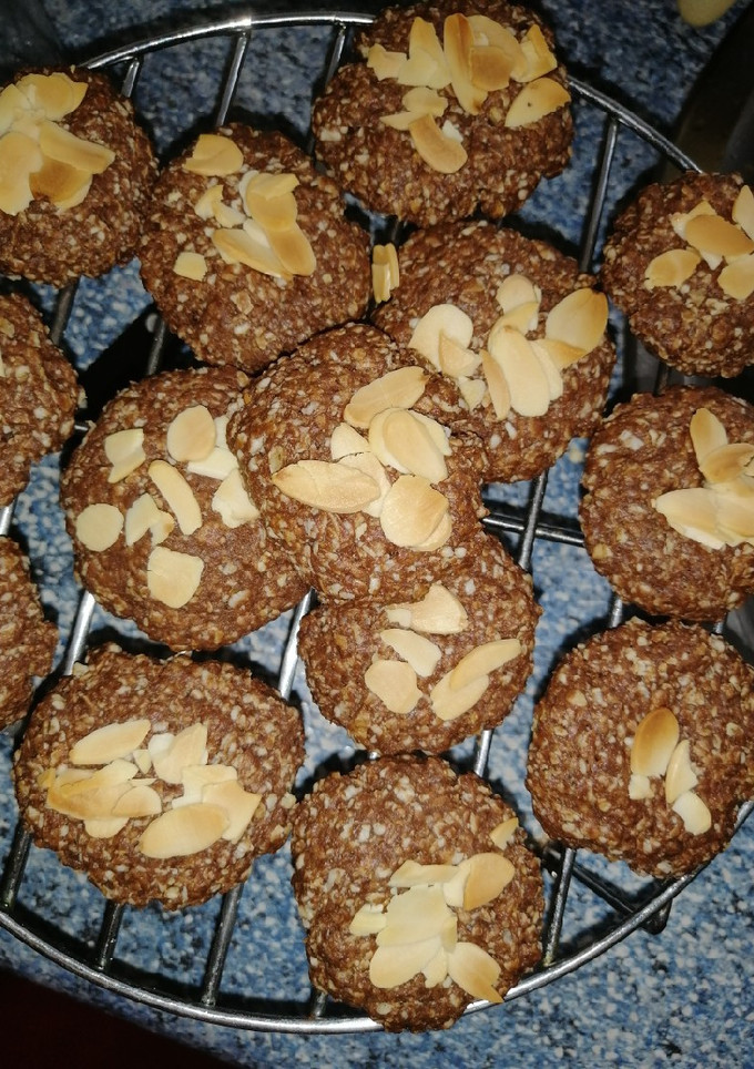 Una foto de Galletas de Cacao y Copos de avena