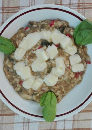 Foto di Risotto alla Mediterranea con Scamorza