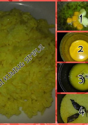 Foto resep nasi kuning simple
