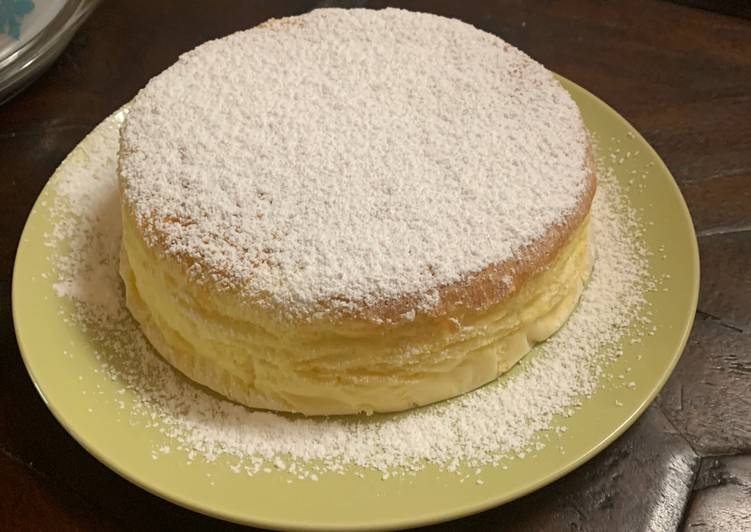 How to Make Favorite Jiggly Japanese Cheesecake