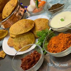 Jowar vadi /Jowar masala puri A picture of Jowar vadi /Jowar masala puri.