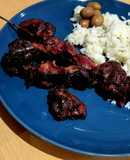 Flamed Grilled Chicken Livers