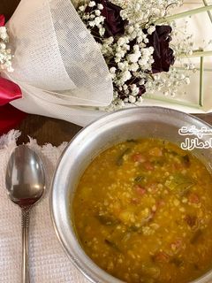عکسی از دستور آش تاجیک