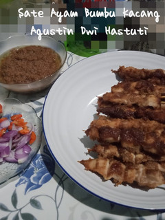 Foto resep Sate Ayam Bumbu Kacang (aka penjual sate Madura)