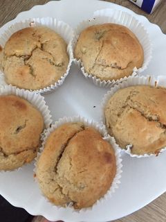 Banános muffin recept fotója