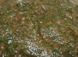 A picture of Pudina Chutney.