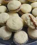 Alfajores de naranja y coco