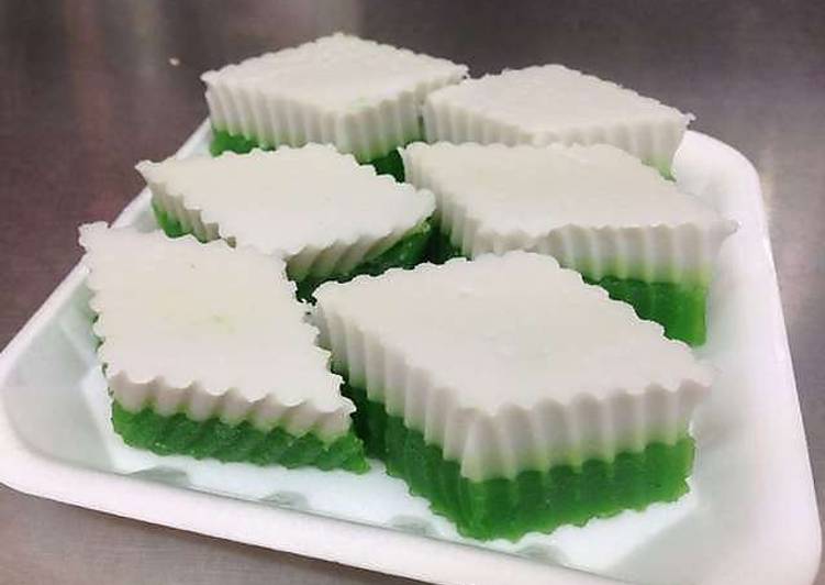 Step-by-Step Guide to Prepare Any-night-of-the-week Talam Pandan (Malaysian Dessert)