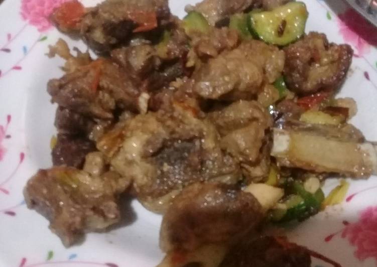 Simple Way to Make Favorite Deep fried meat