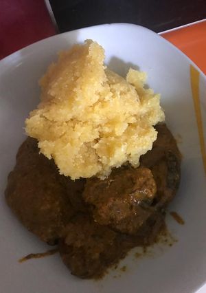 A picture of Ogbono Soup.