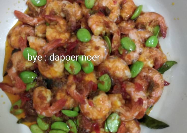 Bagaimana Membuat Udang Pete balado Anti Gagal