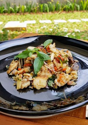 Foto resep Jambal Asap Tumis Kemangi