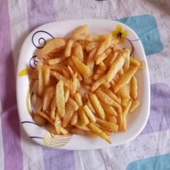 A picture of French fries.