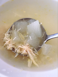 Foto resep Sup ayam labu air / kundur praktis