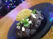 Una foto de frijol negro