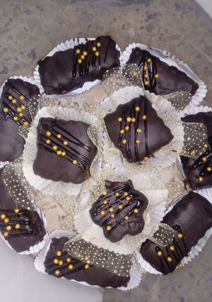 صورة لوصفة صابلي بريستيج بالشوكولاتة بأشكال مختلفة 😘😍
