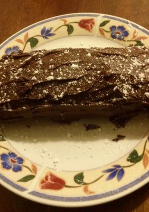 A picture of Yule log.