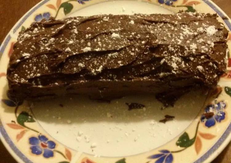 How to Prepare Super Quick Homemade Yule log