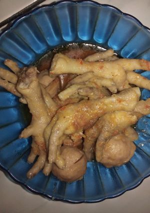 Foto resep Ceker & Bakso Pedas
