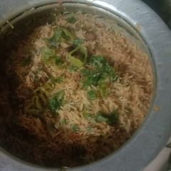 A picture of Mutton pulao.