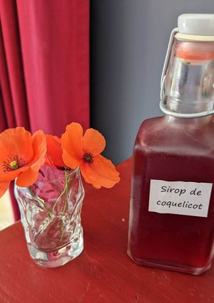 Une photo de Sirop de coquelicot
