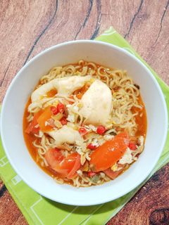 Foto resep Mie Instan Kuah Pedas