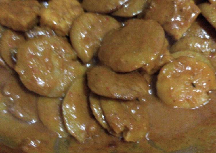 Jengkol bumbu mantap