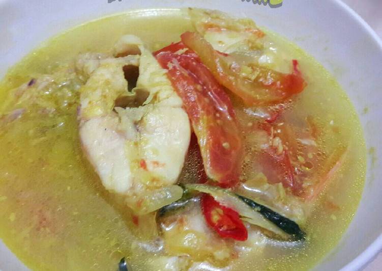 Resep Ikan Kuah Kuning #menudietbatuempedu Anti Gagal