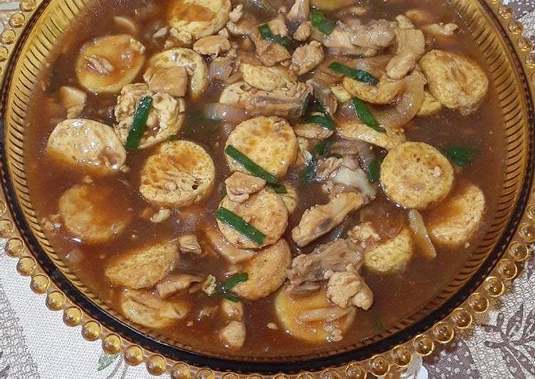 60. Tumis Egg Tofu Daging Ayam
ala Reg’s Dish 🍽