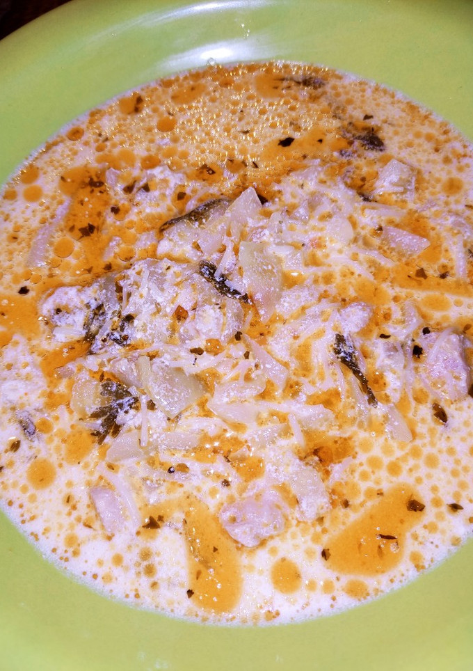 Nyári káposzta leves recept fotója