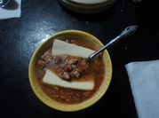 Una foto de frijol con puerco