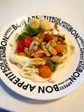 Fideos mediterráneos