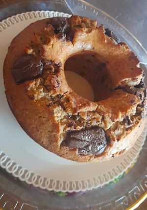 Foto di Ciambella Cioccolato Banane e Cocco