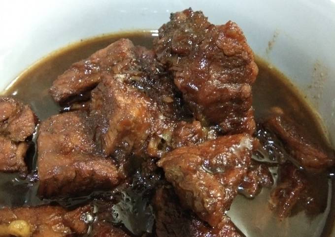 Semur daging sapi super simple