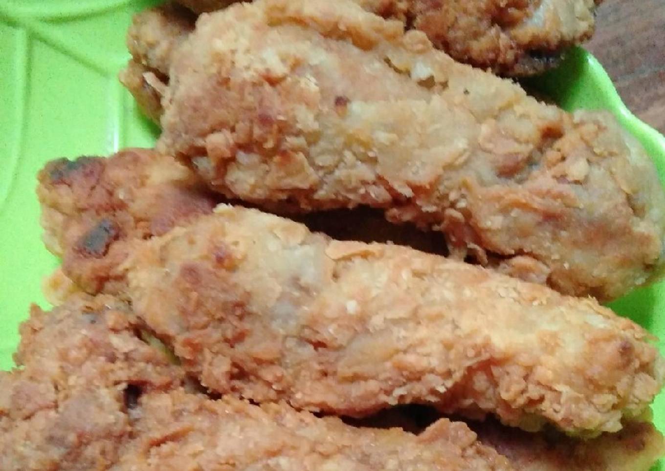 Kepala ayam goreng tepung