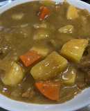 湯咖哩味的牛肉咖喱